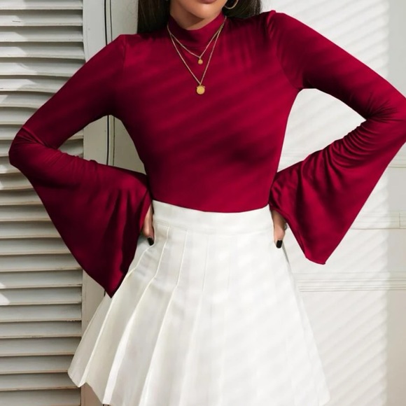 Boho bell sleeve top - Picture 5 of 15